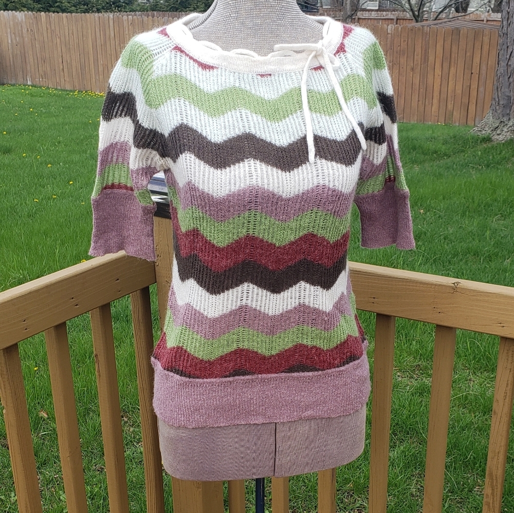 Vintage Fossil Mohair Sweater Sz Medium